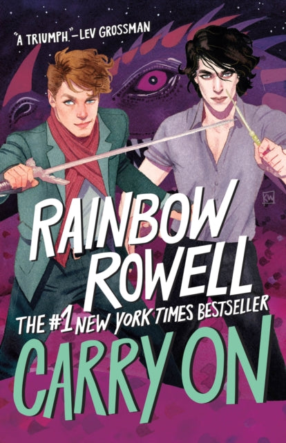 Binding: Hardcover
Description: Rainbow Rowell's #1 New York Times bestseller Carry On now available in this special bookshelf edition with a brand new case stamp and designed endpapers! Simon Snow is the worst Chosen One who's ever been chosen. That's what his roommate Baz says.