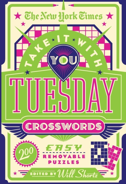 Binding: Paperback
Description: Craving some puzzle time but always on the go? No problem! Just Take It With You! This Tuesday volume of the new Take It With You series features 200 easy New York Times crossword puzzles. Each page is removable so you can sit back and solve wherever you go.