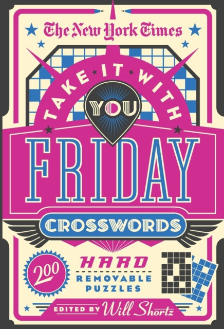 Binding: Paperback
Description: Craving some puzzle time but always on the go? No problem! Just Take It With You! This Friday volume of the new Take It With You series features 200 difficult New York Times crossword puzzles. Each page is removable so you can sit back and solve wherever you go.
