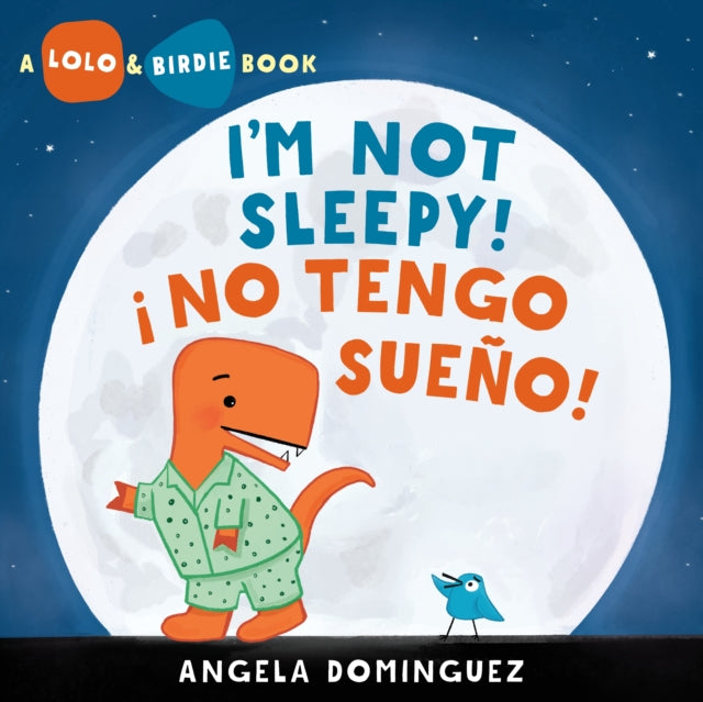 Binding: Hardcover
Description: This sweet and funny bilingual picture book series from author Angela Dominguez follows an adorable bird and tyrannosaurus rex as they navigate the hazards of bedtime sharing and friendship in English and Spanish.