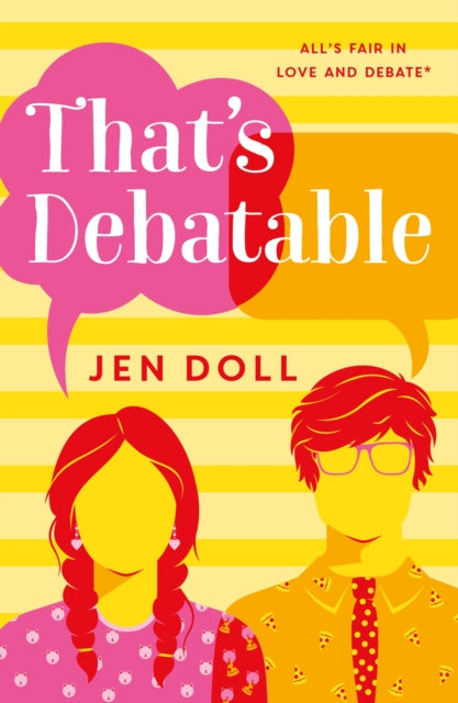 Binding: Paperback
Description: That's Debatable is a witty smart and feminist romantic comedy author Jen Doll explores what it means to set boundaries while breaking down barriers. Millicent Chalmers isn t here to make friends.