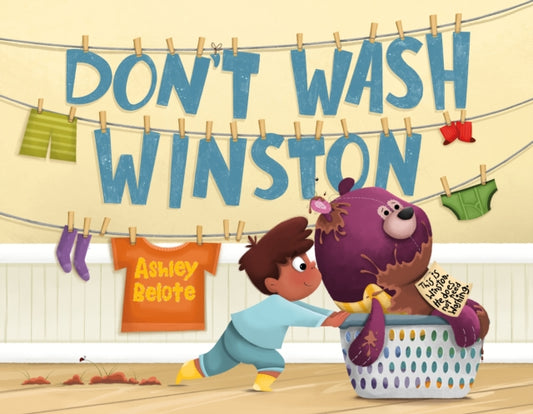 Binding: Hardcover
Description: We ve all been there A bit of a spill an overenthusiastic leap one mud pie too many and OH NO! our beloved stuffed animal friend suddenly has to be (gulp) Washed! When Winston Liam's favorite teddy bear gets muddy Dad decides that Winston needs to be washed.