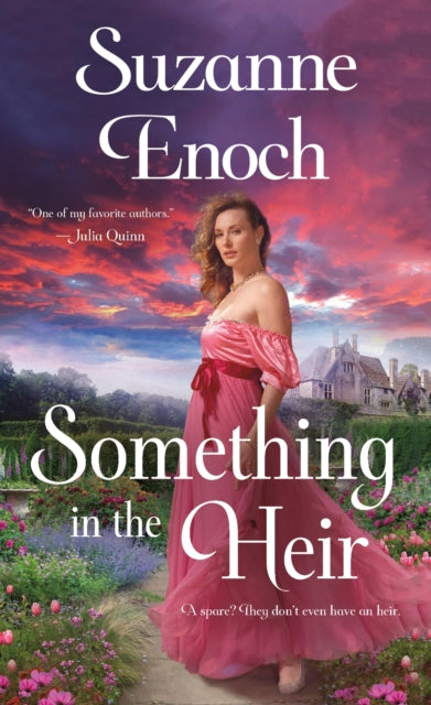 Binding: Paperback
Description: One of Publishers Weekly's Top 10 Romances of the Fall! New York Times bestseller Suzanne Enoch takes a delightful new path in her joyful historical romantic comedy Something in the Heir.