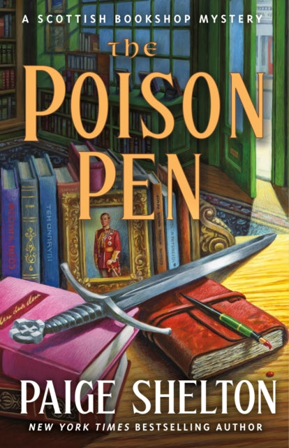 Binding: Hardcover
Description: The Poison Pen the ninth installment in the Scottish Bookshop series by Paige Shelton set in a specialty bookstore in Edinburgh called The Cracked Spine.