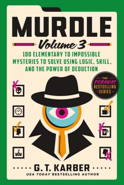 Binding: Paperback
Description: National Bestseller * The Worldwide Puzzle Phenomenon " Murdle is a must - read." - CBS Essentials" An absolute phenomenon." - Richard Osman bestselling author of The Thursday Murder Club" Clever satisfying and utterly addictive.