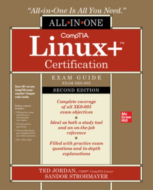 Strohmayer Sandor - Comptia Linux+ Certification All - In - One Exam Guide Second Edition (Exam Xk 0 - 005) - Paperback