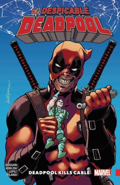 Binding: Paperback
Description: Deadpool kills cable! You heard that right. No more being a hero - Deadpool is a wanted man and he's back to doing what he does best: killing people. What better way to show you're serious about going bad than killing your best friend? Get ready for a brutal fight.