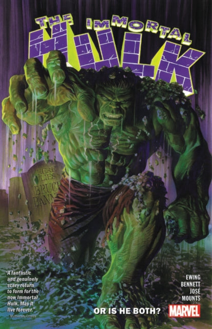 Binding: Paperback
Description: The return of Bruce Banner! You know Bruce Banner. He's quiet calm never complains. He's a man who believes he can use the darkest elements of his personality to do good in the world. If someone were to shoot him in the head All he'd do is die. But the horror lives deeper.
