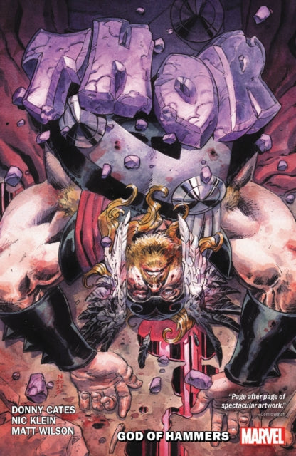 Binding: Paperback
Description: Mjolnir the powerful Uru hammer that Thor has wielded in battle for centuries has gone missing! And nobody not even the all - seeing Lady Sif is able to locate it. So Thor must turn to the last person he wants help from: Odin.