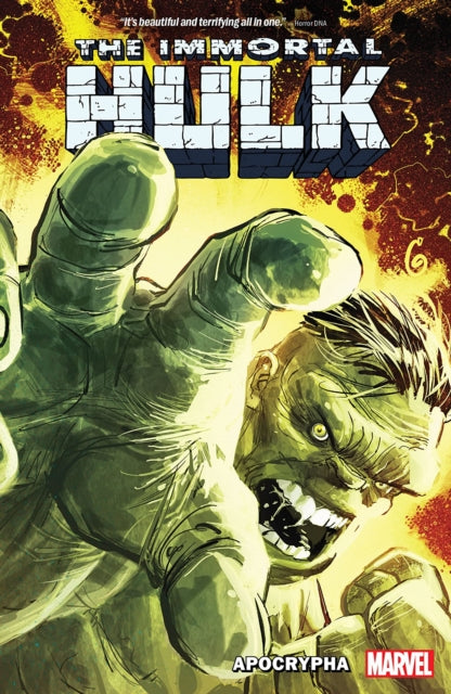 Binding: Paperback
Title: Immortal Hulk Vol. 11
Author(s): David Peter
Publisher: Marvel Comics
Barcode: 9781302931162
Pages: 248 Pages, 248 Illustrations, Unspecified
Publication Date: 1/11/2022
Category: Graphic Novels: Superheroes & Super-Villains