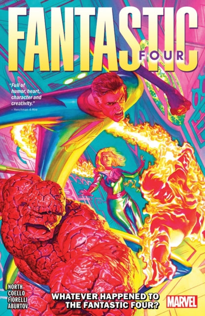 Binding: Paperback
Description: Whatever happened to the Fantastic Four? Ryan North and Iban Coello usher in a bold new era for Marvel's First family and right from the start they're in a ton of trouble.