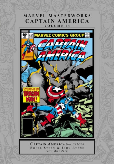 Binding: Hardcover
Description: Captain America is the people's choice in a timeless run by Roger Stern and John Byrne! Their Cap adventures begin with the Machinesmith and his army of robot replicas! Then our hero winds up in an even tighter spot - in a race for the presidency? !? Next Batroc is back with Mr.