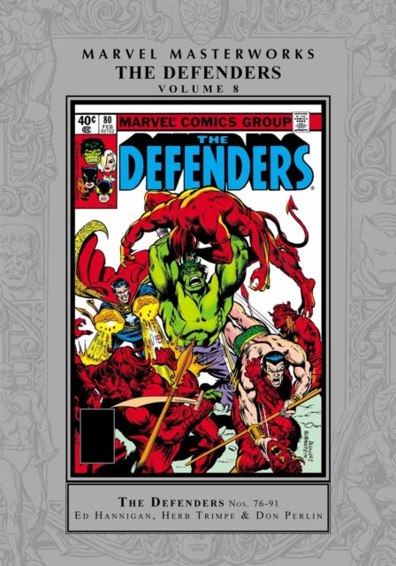 Binding: Hardcover
Description: One of the most offbeat storylines of the '70s is completed: At last the Omega Saga! Then prepare for the return of the original Defenders! Hulk Doctor Strange and Sub - Mariner journey to Tunnelworld a secret realm ravaged by war.
