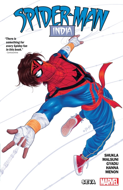 Binding: Paperback
Description: India's own Spider - Man stars in a solo comic series after his smash hit debut in Spider - MAN: Across THE Spider - Verse! Pavitr Prabhakar is Spider - Man fresh from the comic event The End of the Spider - Verse in his alternate universe's Mumbai. But things aren't exactly simple.