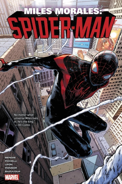 Binding: Hardcover
Title: Miles Morales: Spider - Man Omnibus Vol. 2
Author(s): Latour Jason, Sara Pichelli
Publisher: Marvel Comics
Barcode: 9781302945732
Pages: 856 Pages, 6 Illustrations, Unspecified
Publication Date: 12/20/2022
Category: Graphic Novels: Superheroes & Super-Villains