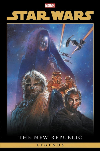 Binding: Hardcover
Title: Star Wars Legends: The New Republic Omnibus Vol. 1
Author(s): Perry Steve
Publisher: Marvel Comics
Barcode: 9781302946470
Pages: 1304 Pages, 4 Illustrations, Unspecified
Publication Date: 1/24/2023
Category: Graphic Novels