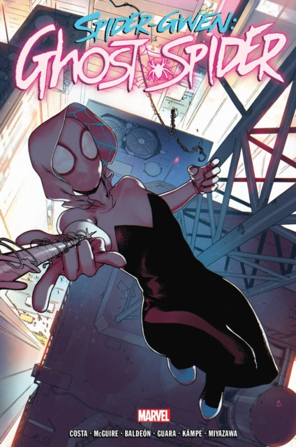 Binding: Hardcover
Title: Spider - Gwen: Ghost - Spider Omnibus
Author(s): Mcguire Seanan, Rosi Kampe
Publisher: Marvel Comics
Barcode: 9781302946791
Pages: 824 Pages, 824 Illustrations, Unspecified
Publication Date: 8/1/2023
Category: Graphic Novels: Superheroes & Super-Villains