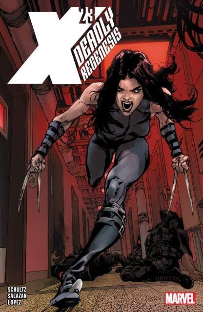 Binding: Paperback
Description: Revisit X - 23 at her deadliest in this throwback series set before she was an X - Man! Assassin or X - Man? Revisit the deadly days of X - 23! Laura Kinney was cloned from Logan and trained by the Facility to be a deadly killer.