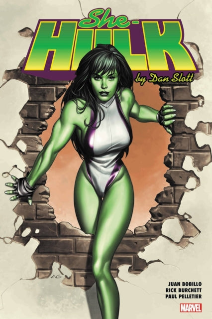 Binding: Hardcover
Title: She - Hulk By Dan Slott Omnibus
Author(s): Templeton Ty, Juan Bobillo
Publisher: Marvel Comics
Barcode: 9781302947231
Pages: 824 Pages, 824 Illustrations, Unspecified
Publication Date: 12/20/2022
Category: Graphic Novels: Superheroes & Super-Villains