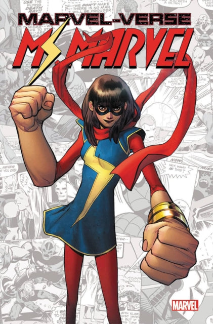 Binding: Paperback
Title: Marvel - Verse: Ms. Marvel
Author(s): Ahmed Saladin, Adrian Alphona
Publisher: Marvel Comics
Barcode: 9781302947811
Pages: 104 Pages, 104 Illustrations, Unspecified
Publication Date: 8/16/2022
Category: Graphic Novels: Superheroes & Super-Villains