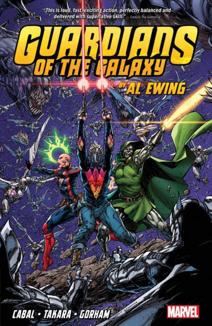 Binding: Paperback
Description: Al Ewing brings his cosmic brand of storytelling to Rocket Raccoon - and the rest of the Guardians! When an old flame swims back into Rocket's life it spells big trouble for the little furball.