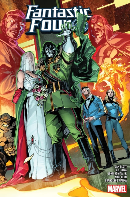 Binding: Hardcover
Description: Dan Slott's run on the Fantastic Four continues! You are cordially commanded to Latveria for the royal wedding of Doctor Doom! But who is the Bride of Doom? Why is Mr.