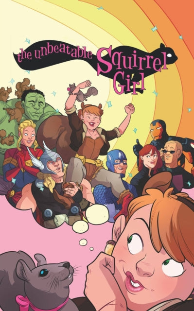 Binding: Hardcover
Title: The Unbeatable Squirrel Girl Omnibus
Author(s): North Ryan, Erica Henderson
Publisher: Marvel Comics
Barcode: 9781302950613
Pages: 1616 Pages, 1616 Illustrations, Unspecified
Publication Date: 3/21/2023
Category: Graphic Novels: Superheroes & Super-Villains