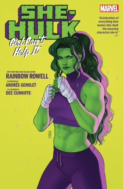Binding: Paperback
Description: Acclaimed author Rainbow's Rowell's smash hit run on the Jade Giantess continues! Rainbow Rowell takes the jade giantess from strength to strength! When a new villain named Scoundrel starts a thieving spree through New York City he throws Jen's whole life into turmoil.