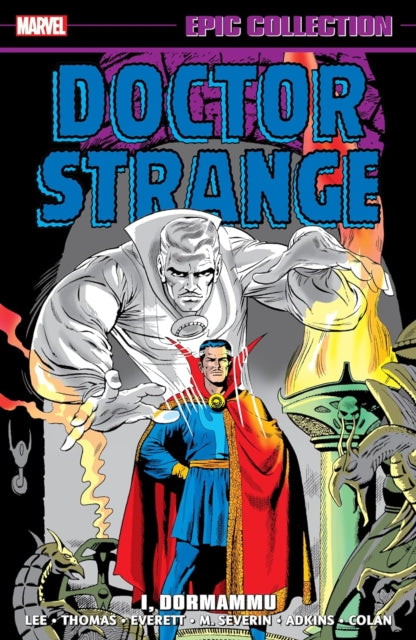 Binding: Paperback
Description: More early adventures of Doctor Strange by Stan the Man Lee! Doctor Strange is back brought to you by the occult imaginings of Stan Lee Bill Everett Marie Severin and Dan Adkins. With a roll call of classic creators like that this Epic Collection is anything but cursed.