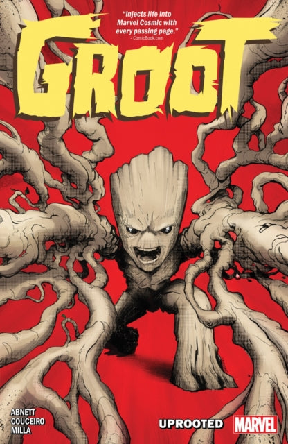 Binding: Paperback
Title: Groot
Author(s): Abnett Dan, Damian Couceiro
Publisher: Marvel Comics
Barcode: 9781302953188
Pages: 112 Pages, 112 Illustrations, Unspecified
Publication Date: 11/28/2023
Category: Graphic Novels: Superheroes & Super-Villains