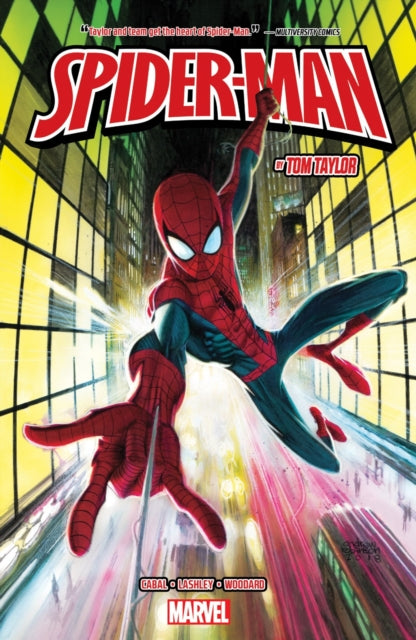 Binding: Paperback
Description: Best - selling comics writer Tom Taylor's run on Spider - Man! Spider - Man is the worst neighbor ever! There are always crazy villains and property damage and drama and he catches those villains. And he tries to fix the damage. And he helps carry your groceries.
