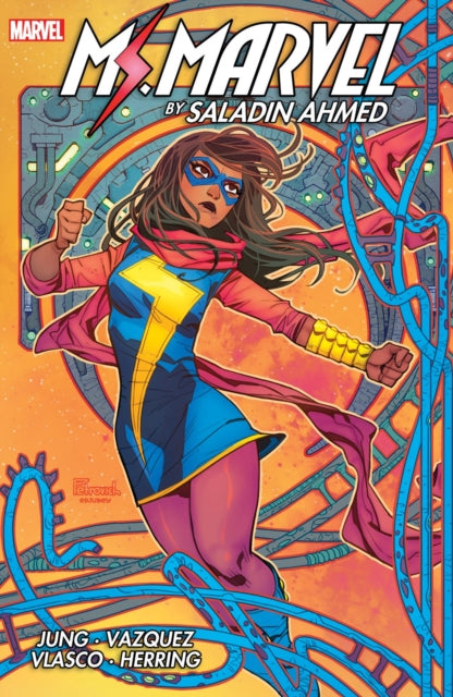 Binding: Paperback
Description: Saladin Ahmed's entire exciting saga of Kamala Khan! Ms. Marvel is back - and she's magnificent! But there's no such thing as business as usual in Jersey City. Aliens are wreaking havoc in Kamala's corner of the world and they seem weirdly interested in Ms.