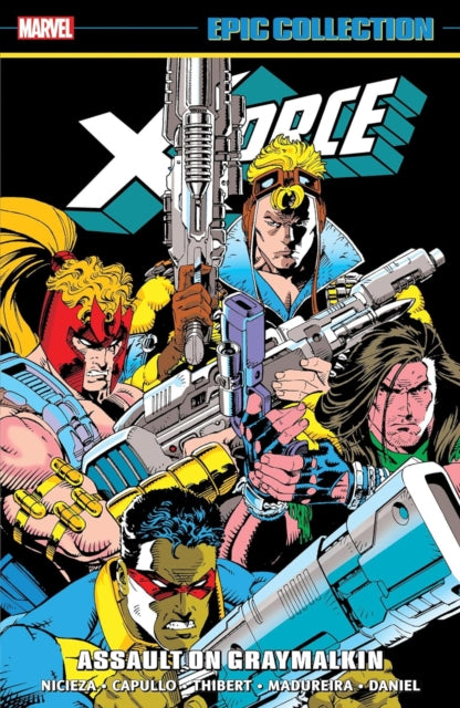 Binding: Paperback
Description: More adventures of Cable and X - Force from their iconic 90s era! Out on their own! With Cable thought dead and Xavier's pacifist dream behind them X - Force are carving out their own aggressive destiny - beginning with a trip to Cable's space station Graymalkin. But when S. H. I. E.