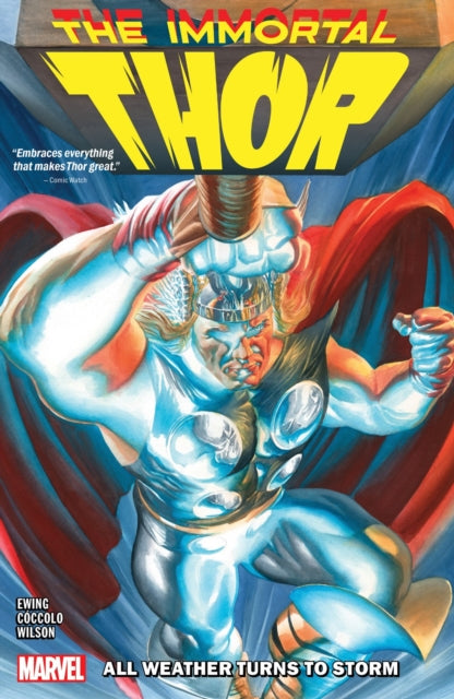 Binding: Paperback
Description: A bold new beginning for Marvel's God of Thunder from acclaimed author Al Ewing! The Mighty Thor has gone by many names over the millenia. In Norse myths they called him Thunderer. Vuer has he been named and Hloriddi. He is known as the keeper of Mjolnir hero of ancient tales.