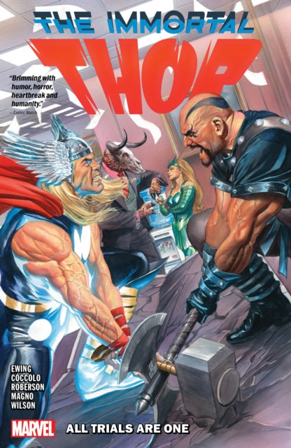 Binding: Paperback
Description: Acclaimed writer Al Ewing continues his groundbreaking run on Thor the God of Thunder! The All - Father Thor sought answers to his new troubles in memories of old.