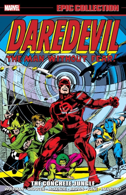 Mantlo Bill - Daredevil Epic Collection: The Concrete Jungle - Paperback