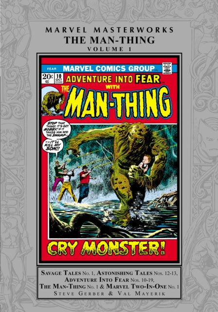 Binding: Hardcover
Description: At last Man - Thing the pioneering star of Marvel's horror boom in the 1970s joins the chronicles of Marvel Masterworks! From the fetid of the swamps of the south comes the Man - Thing! The brilliant Dr.