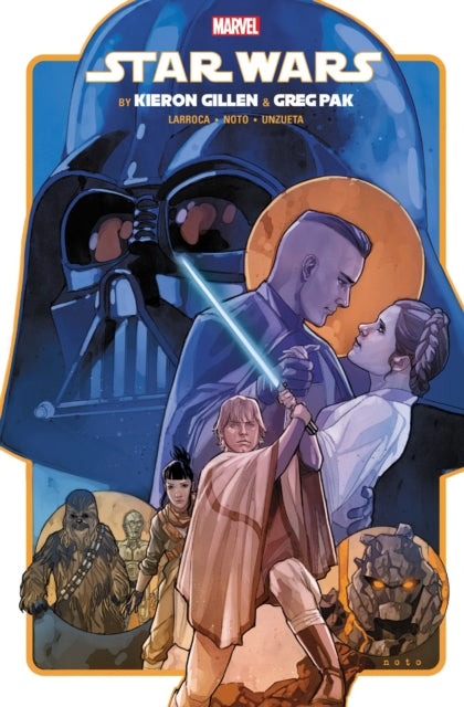 Binding: Hardcover
Title: Star Wars By Gillen & Pak Omnibus
Author(s): Pak Greg, Salvador Larroca
Publisher: Marvel Comics
Barcode: 9781302955908
Pages: 1032 Pages, 1000 Illustrations, Unspecified
Publication Date: 4/23/2024
Category: Graphic Novels