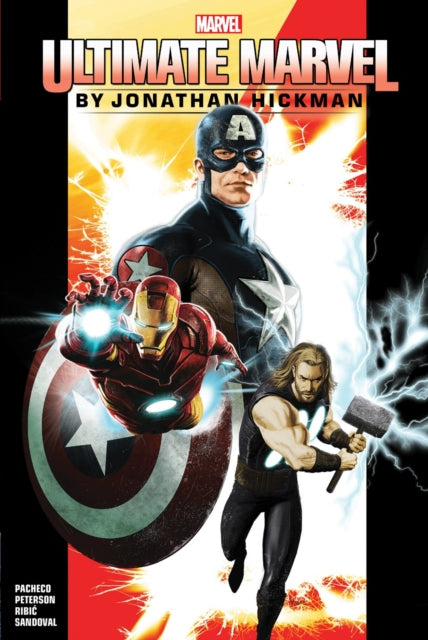 Binding: Hardcover
Title: Ultimate Marvel By Jonathan Hickman Omnibus
Author(s): Humphries Sam, Carlos Pacheco
Publisher: Marvel Comics
Barcode: 9781302956936
Pages: 560 Pages, 560 Illustrations, Unspecified
Publication Date: 3/19/2024
Category: Graphic Novels: Superheroes & Super-Villains