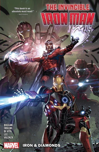 Binding: Paperback
Description: Gerry Duggan continues to intertwine the worlds of Iron Man and the X - Men! With the X - Men facing extermination at the hands of Orchis and their Stark Sentinels Iron Man - now married to Emma Frost - is desperate to make things right.