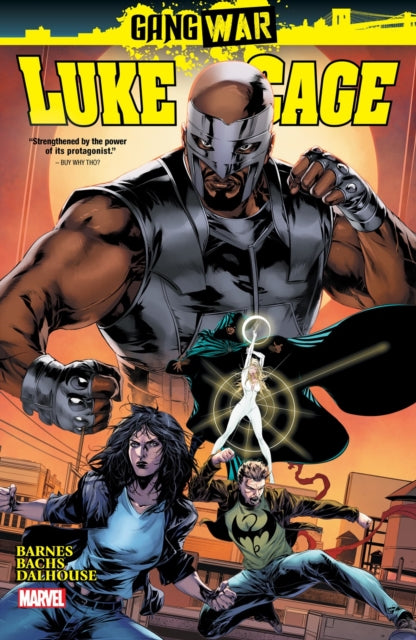 Binding: Paperback
Description: Luke Cage stars in the street - level crossover you've been waiting for! When a Gang War is declared and New York City is the battlefield Mayor Luke Cage will need to step out of City Hall and find a new use for those giant scissors they always use to cut ribbons.