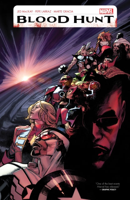 Binding: Paperback
Description: An all new blockbuter Marvel event begins here as the Avengers and the rest of the Marvel Universe face off against an endless horde of bloodthirsty vampires! It's an event like no other! As the skies grow dark an army of vampires stalks the land by day.