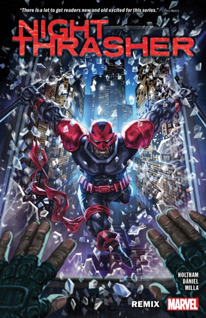 Binding: Paperback
Description: Nineties sensation Night Thrasher - breakout star of the classic young hero team the New Warriors - stars in his first series in 30 years! It's time to thrash the night! Dwayne Taylor's days as the skateboarding super hero Night Thrasher are long over.