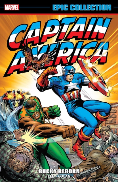 Binding: Paperback
Description: Captain America dives headlong into the 1970s with stories from Stan Lee himself! Draped in the red white and blue there's no character in all of comics who represents America like Cap - and his path through the tumultuous '70s reveals both the character's and the nation's soul.