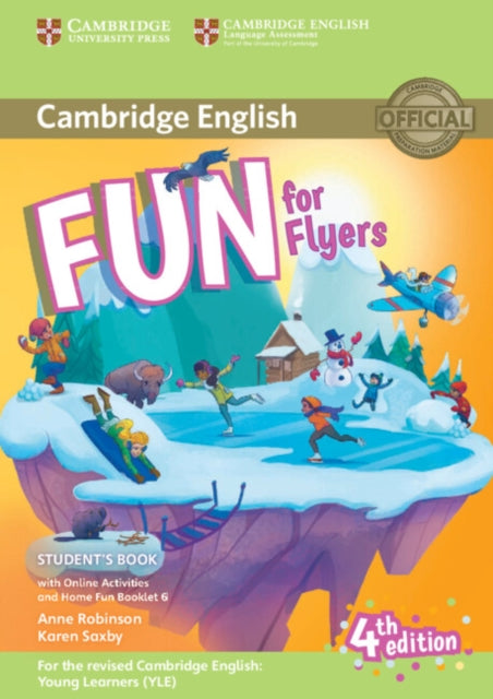 Binding: Multiple Components
Description: Fourth edition of the full - colour Cambridge English: Young Learners (YLE) preparation activities for all three levels of the test (Starters Movers Flyers) updated to reflect the new revised specifications which will be out in January 2018.