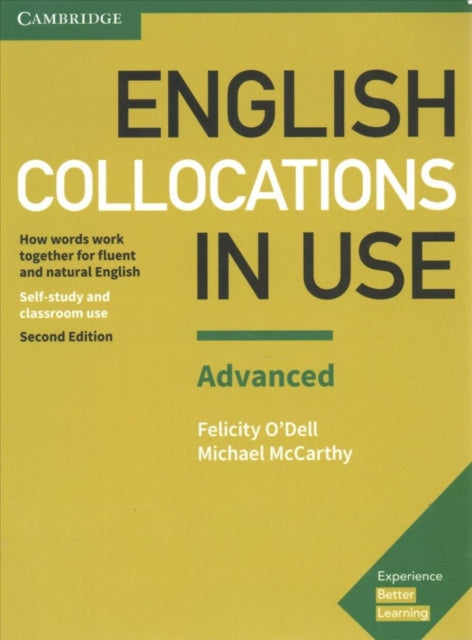 Binding: Paperback
Description: Improve your fluency and sound more natural in English. Collocations are combinations of words which frequently appear together. This book contains explanations and practice of English collocations for advanced - level (C 1 to C 2) learners of English.
