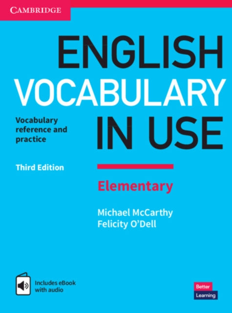Binding: Multiple Components
Description: The words you need to communicate with confidence. Vocabulary explanations and practice for elementary level (A 2) learners of English. Perfect for both self - study and classroom activities.