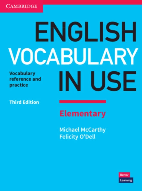 Binding: Paperback
Description: The words you need to communicate with confidence. Vocabulary explanations and practice for elementary level (A 2) learners of English. Perfect for both self - study and classroom activities.