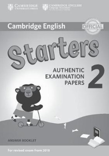 Binding: Paperback
Description: Authentic examination papers for learners preparing for the revised Cambridge English: Young Learners from 2018. This Answer Booklet accompanies Cambridge English: Starters 2 Student's Book and Audio CD.