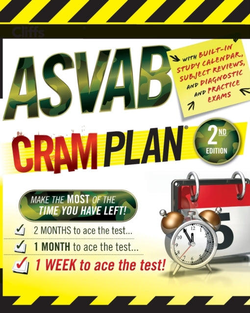 Burstein Jane R - Cliffsnotes Asvab Cram Plan - Paperback